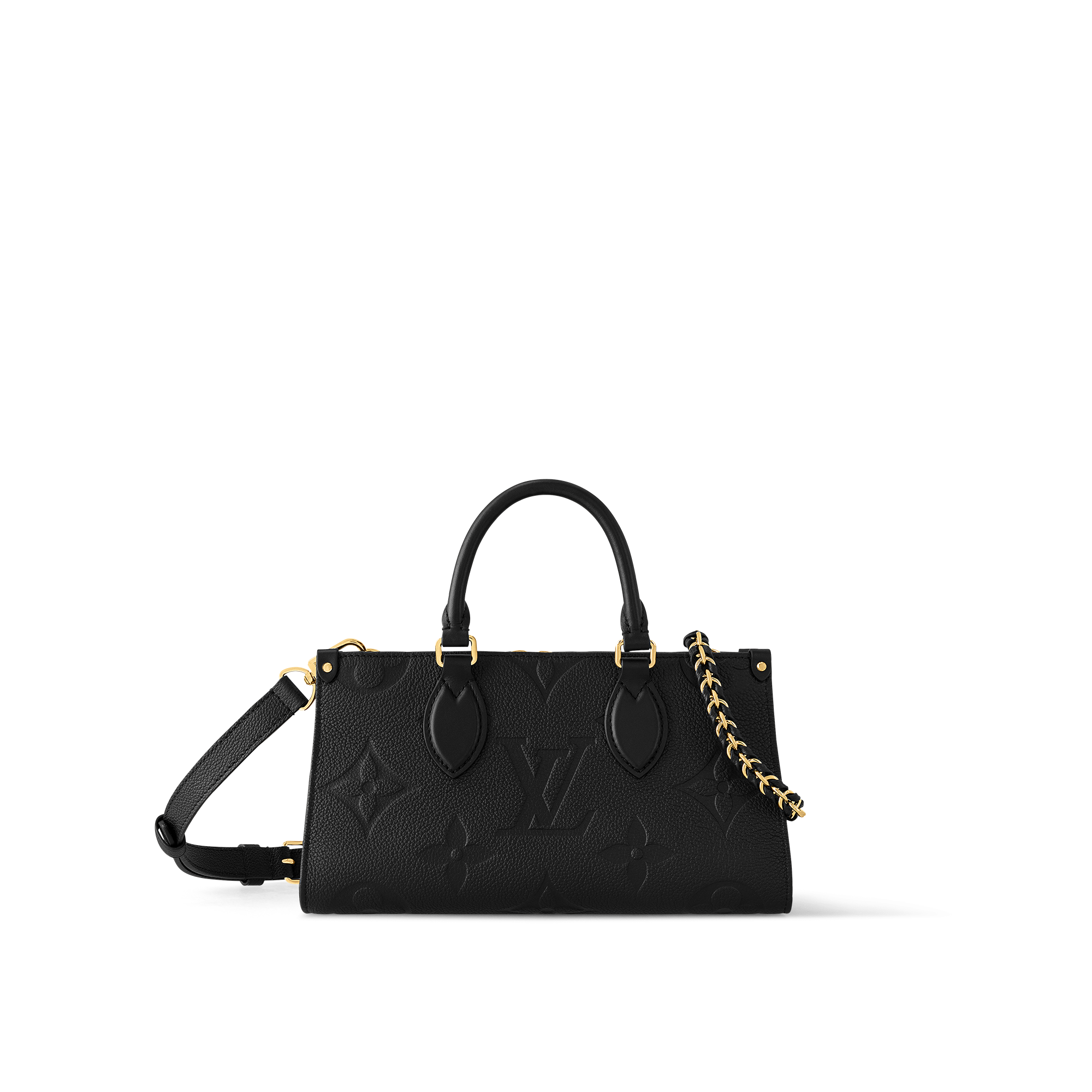 Lv black online tote